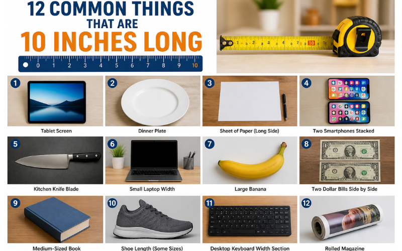 Common Things That Are 10 Inches Long