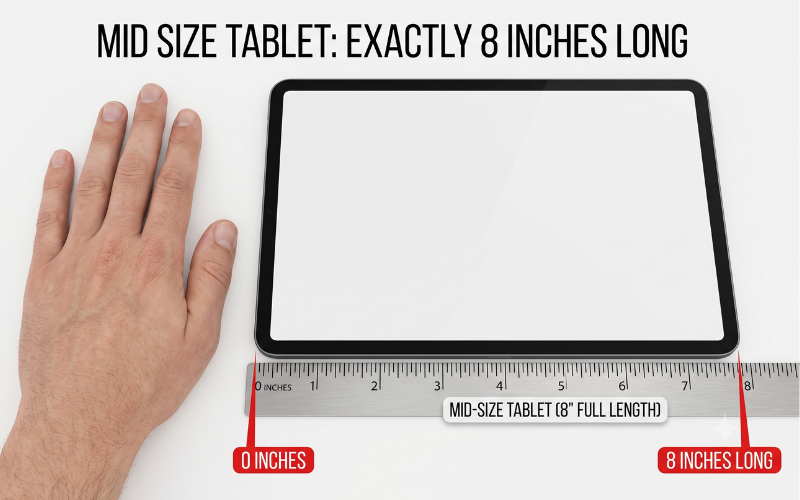 8 Inches Long