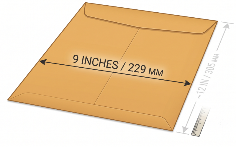 9 Inches Long