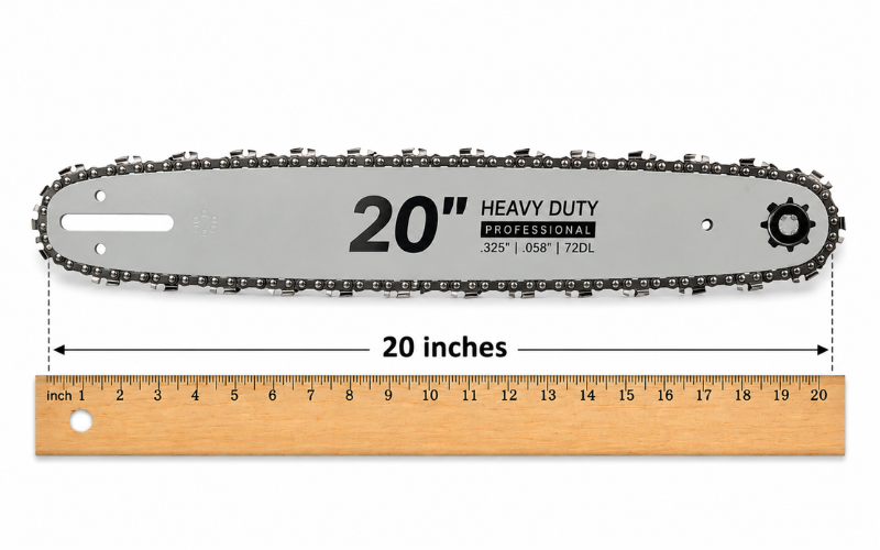 20 Inches Long