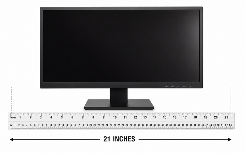 21 Inches Long