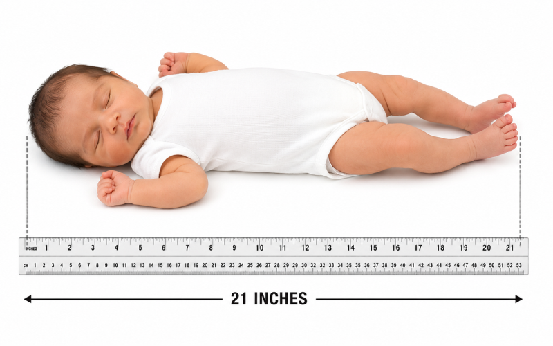 21 Inches Long