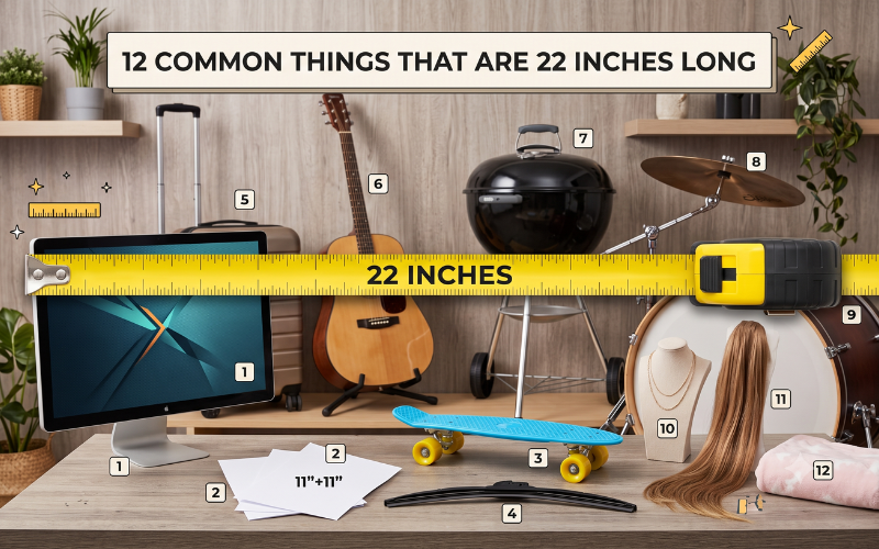 22 Inches Long
