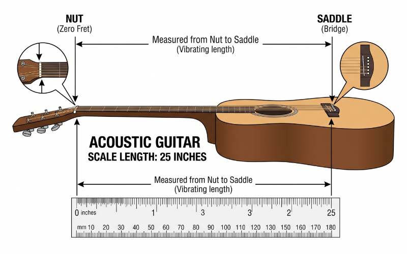 25 Inches Long 