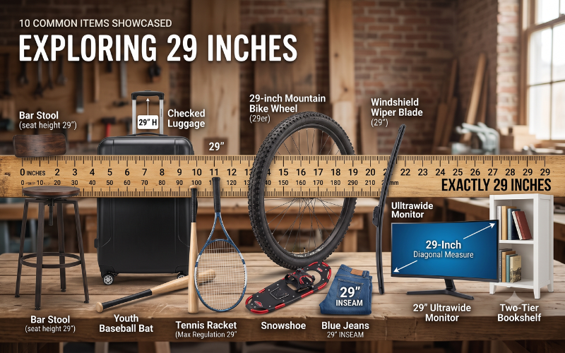 29 Inches Long