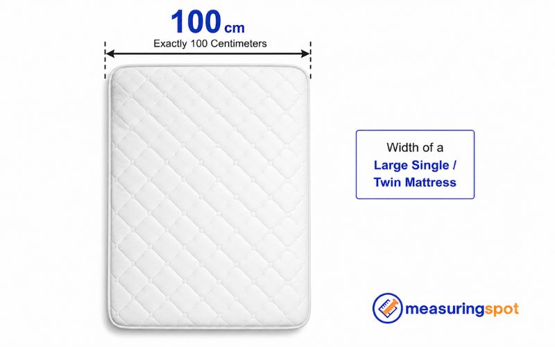 How Big is 100 Centimeters 