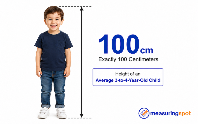 How Big is 100 Centimeters 