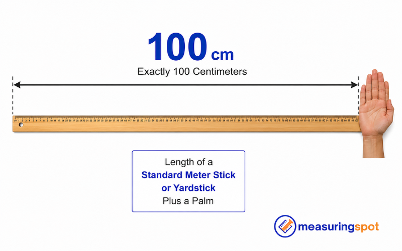 How Big is 100 Centimeters 