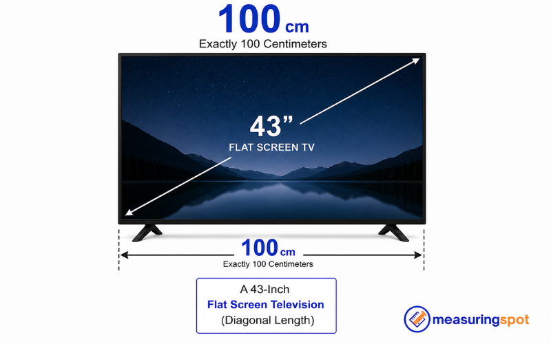 How Big is 100 Centimeters 