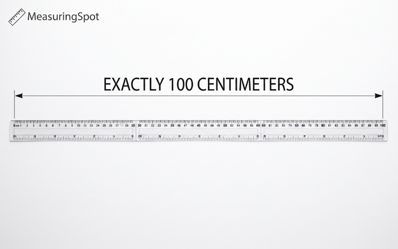 How Big is 100 Centimeters 