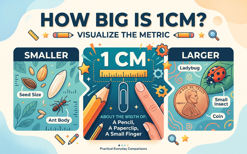 How Big is 1cm