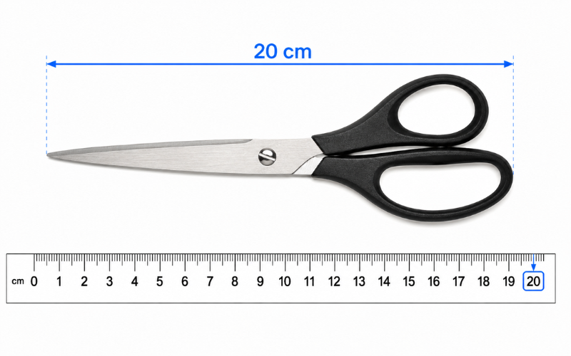 How Big is 20 Centimeters 