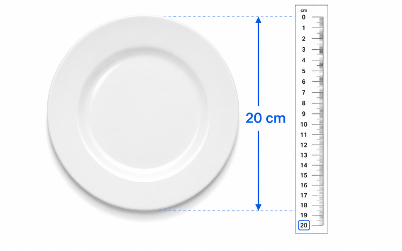 How Big is 20 Centimeters 