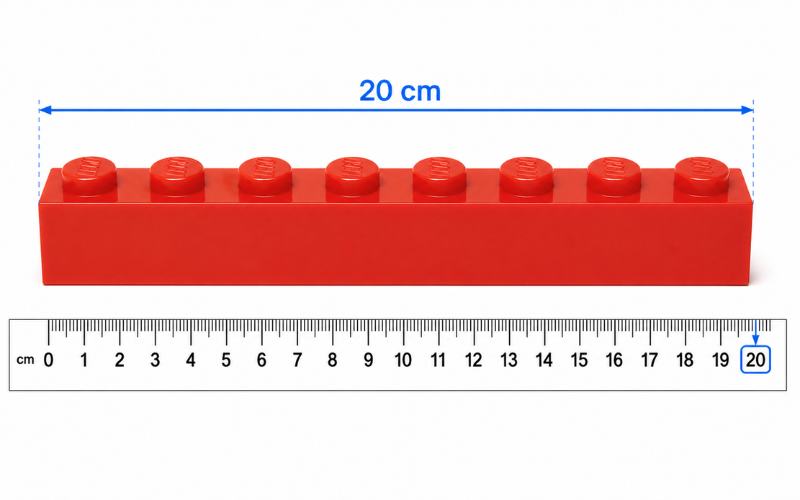 How Big is 20 Centimeters