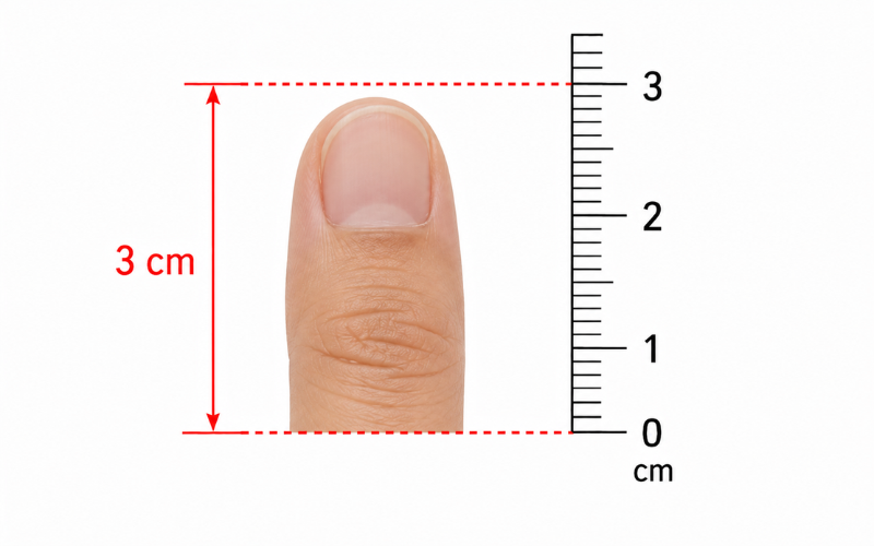 How Big is 3 cm 