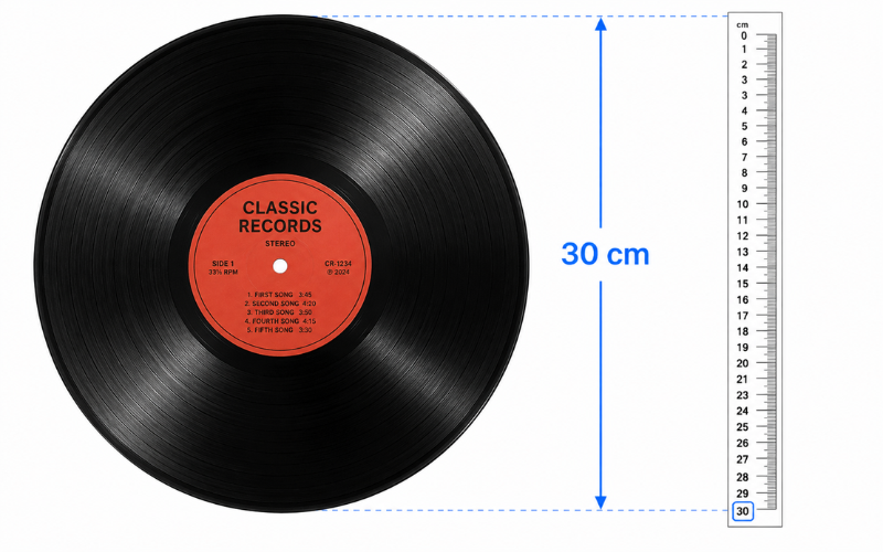 How Big is 30 Centimeters 