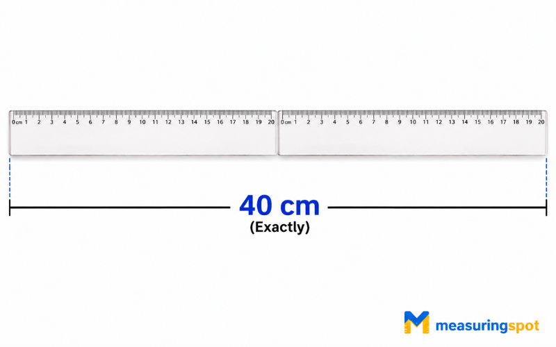 How Big is 40 Centimeters 