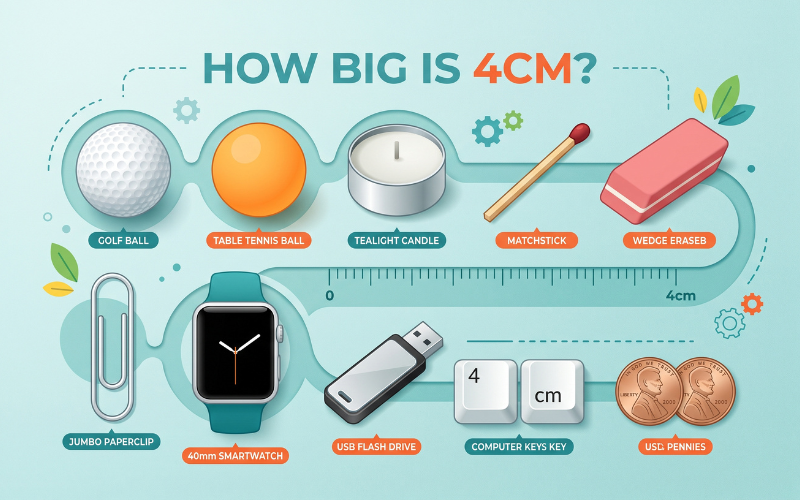 How Big is 4 cm