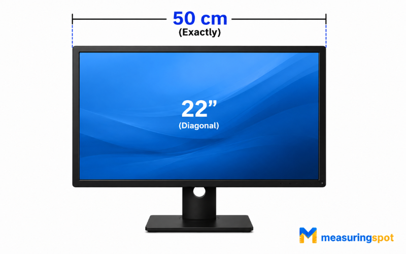 How Big is 50 Centimeters 