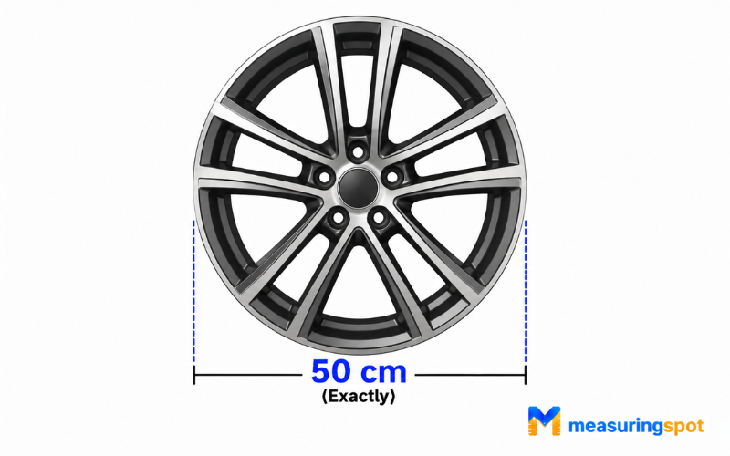 How Big is 50 Centimeters 