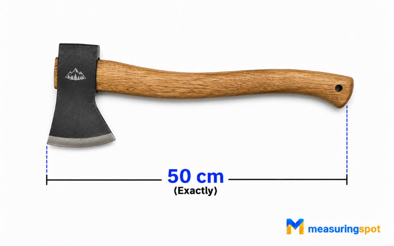 How Big is 50 Centimeters 