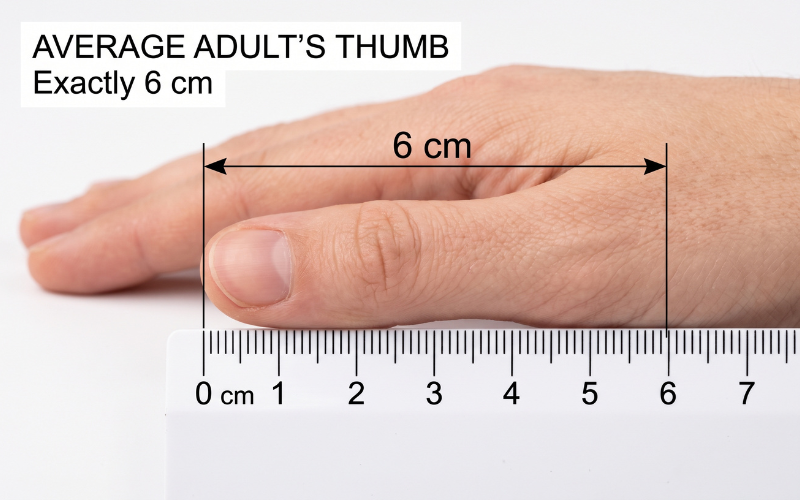 How Big is 6 cm