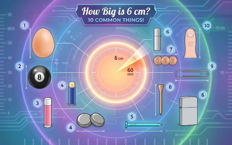 How Big is 6 cm