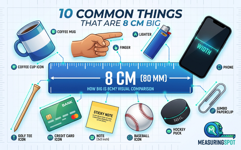 How Big is 8 Centimeter
