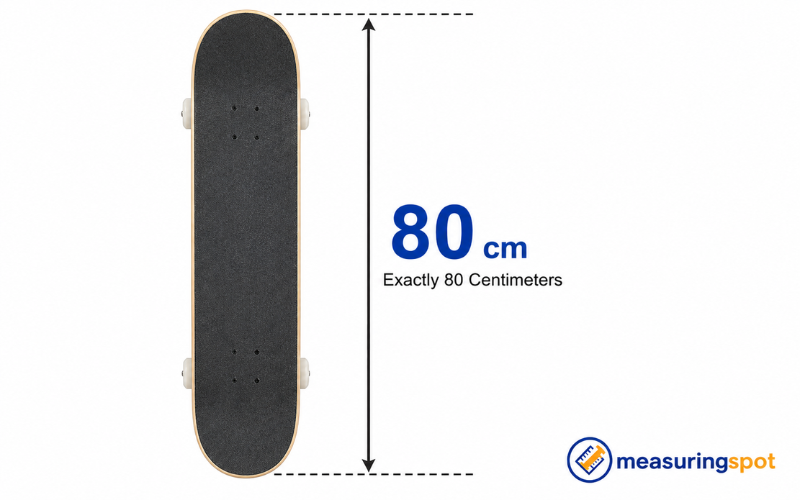 How Big is 80 Centimeters 
