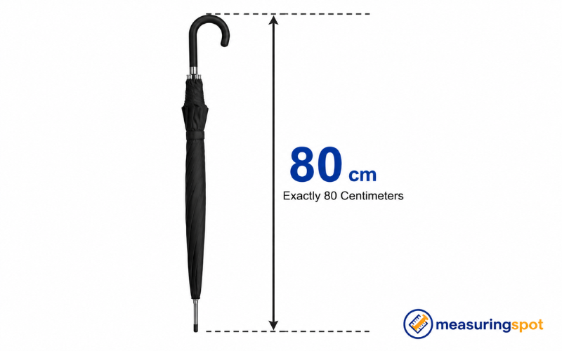 How Big is 80 Centimeters 