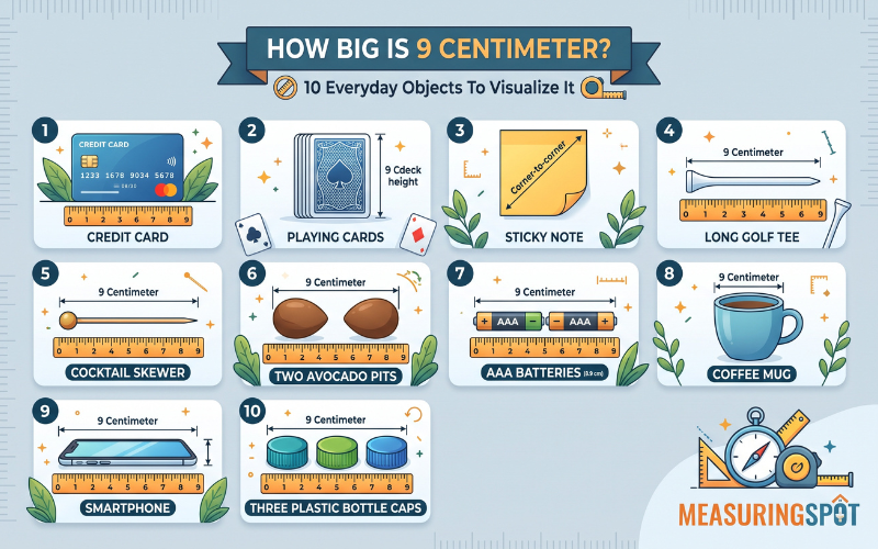 How Big is 9 Centimeter