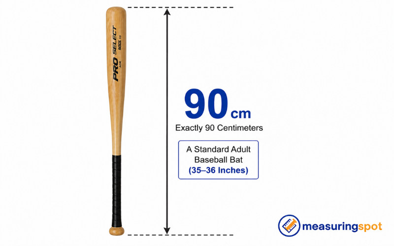 How Big is 90 Centimeters 