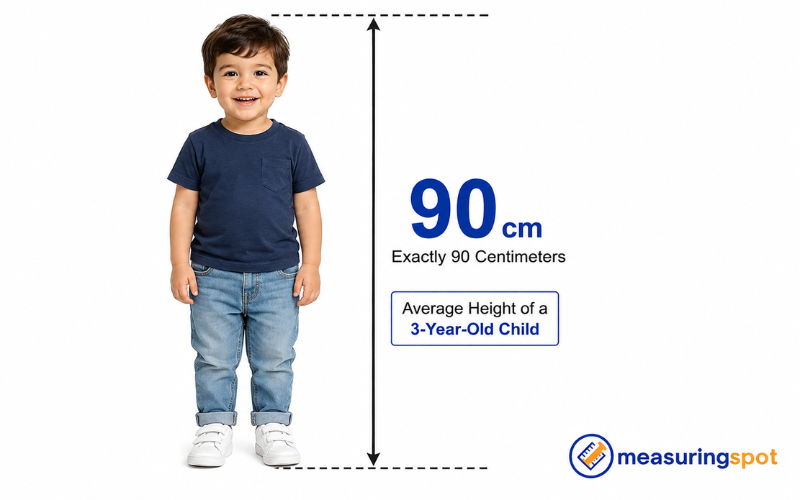 How Big is 90 Centimeters 