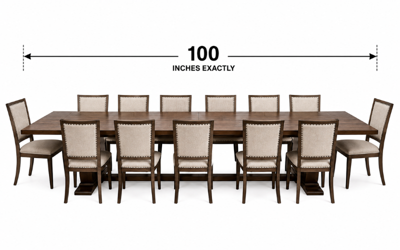 How Long is 100 Inches 