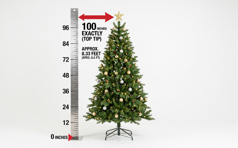 How Long is 100 Inches 