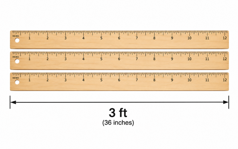 How Long is 3 Feet