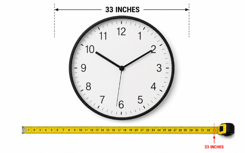How Long is 33 Inches