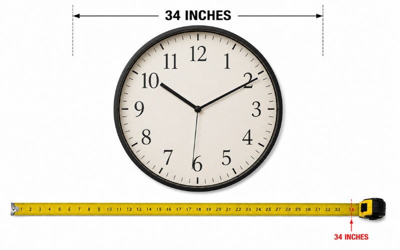 How Long is 34 Inches 
