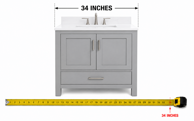 How Long is 34 Inches 