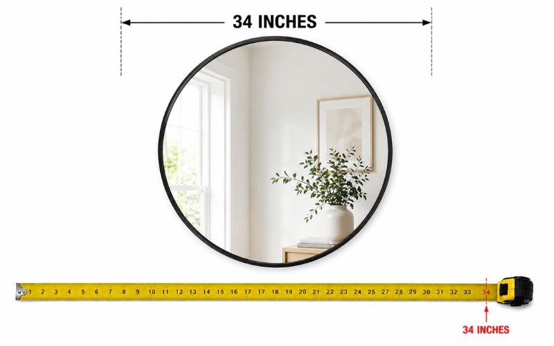 How Long is 34 Inches 