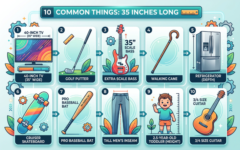How Long is 35 Inches