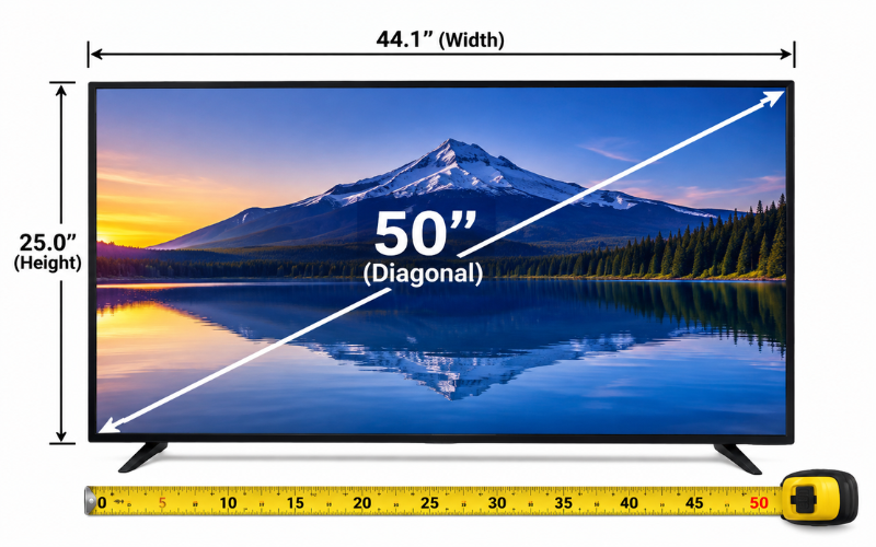 How Long is 50 Inches 
