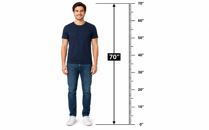 How Long is 70 Inches 