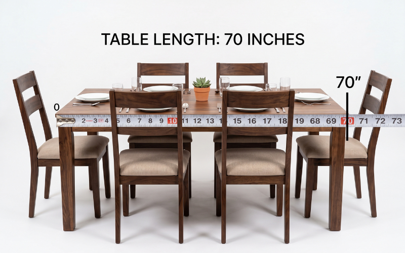 How Long is 70 Inches 