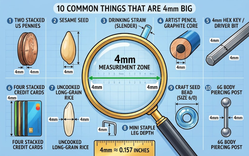 How Big Is 4 mm