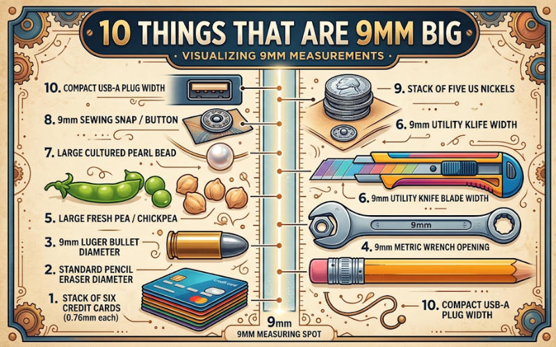 How Big Is 9 mm