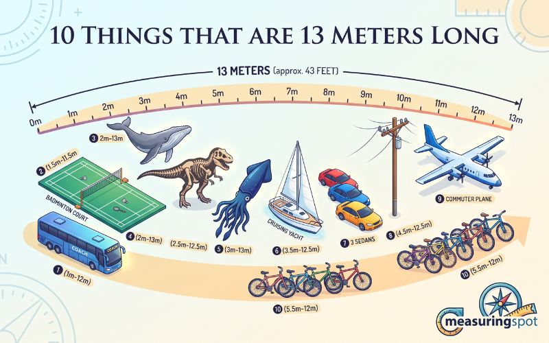How Long is 13 Meters