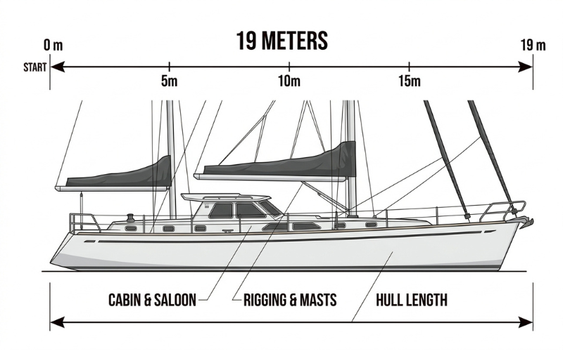 How Long is 19 Meters