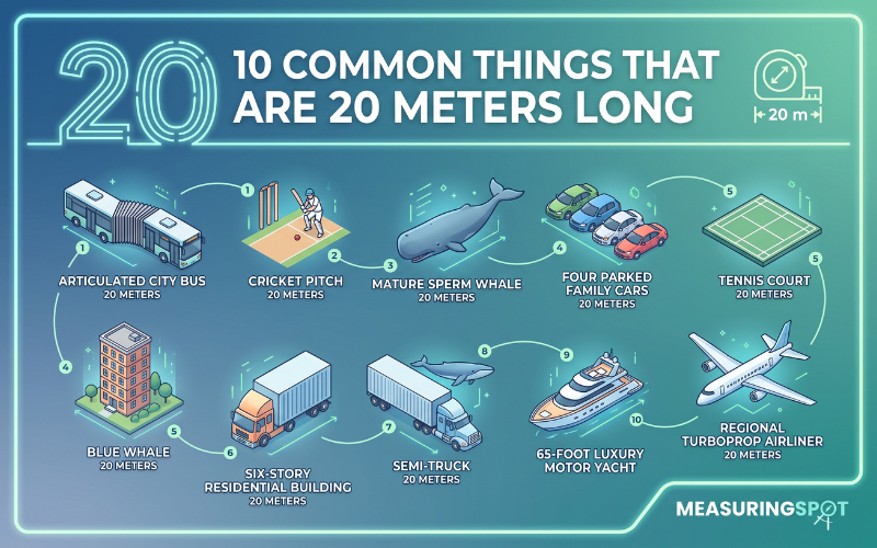 How Long is 20 Meters