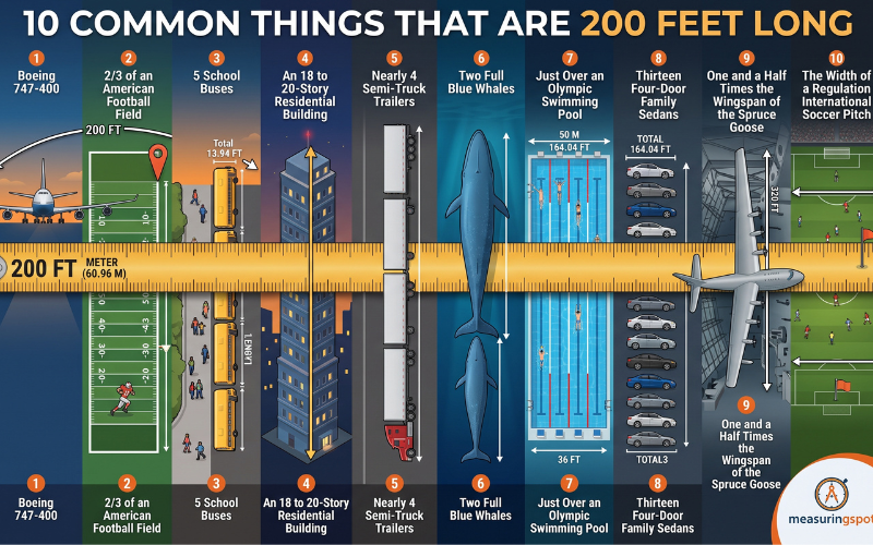 How Long is 200 Feet